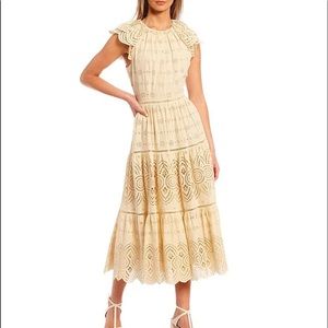 - NWT Antonio Melani Fernanda
Eyelet Lace DRESS